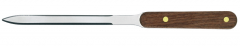 Brieföffner, 215 mm, Holzgriff, braun