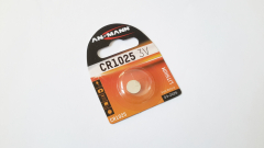 Knopfzelle CR1025, Lithium, Ansmann