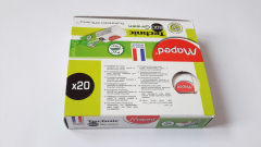 Radiergummis, 20 x, Technic 600 Green