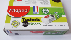 Radiergummis, 20 x, Technic 600 Green