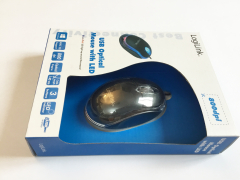 Optische Mini Notebook Maus, mit Kabel