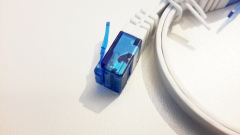 Netzwerk Kabel, 0.5 m, weiss