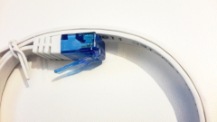 Netzwerk Kabel, 0.5 m, weiss