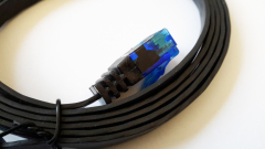 Netzwerk Kabel, 1 m, schwarz