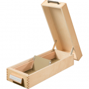 Karteikasten aus Holz für 1500 Karten A7