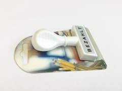 Stempel BEZAHLT, Abdruckbreite 45 mm