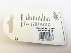 Stempel ERLEDIGT, Abdruckbreite 45 mm