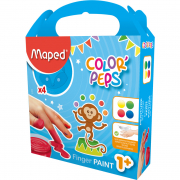 Fingerfarbe, 4er Etui, Kinder ab 1 Jahr