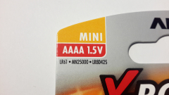 Batterie Alkaline AAAA 2x, ANSMANN, 1.5V