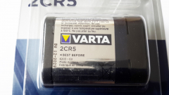 Batterie Lithium 2CR5, Varta, 10 Jahre!