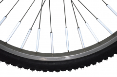 Fahrrad Speichen-Stäbchen, 10x, reflekt