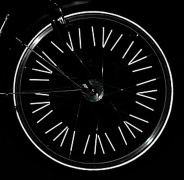 Fahrrad Speichen-Stäbchen, 10x, reflekt