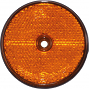 Reflektor für Anhänger, 2er-Set, orange