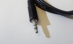 Audiokabel 2x 3.5 mm Klinke, Stereo, 1 m
