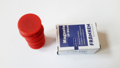 Magnete 10 Stück, 24 mm, rot