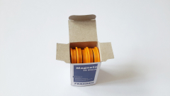 Magnete 10 Stück, 32 mm, orange