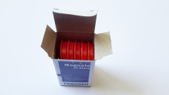Magnete 10 Stück, 32 mm, rot