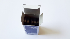 Magnete 10 Stück, 32 mm, schwarz