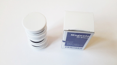 Magnete 10 Stück, 32 mm, weiss