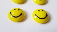 Magnete Smiley 4 Stück, 40 mm