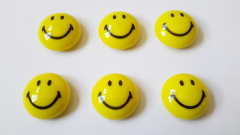 Magnete Smiley 6 Stück, 30 mm