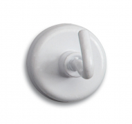 Kraftmagnet mit Haken, 5 Stück, 25 mm
