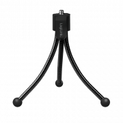 Mini-Stativ, tragbar, flexibel, schwarz