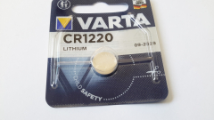 Knopfzelle CR1220, Lithium, Varta