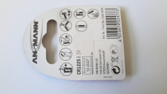 Knopfzelle CR1225, Lithium, Ansmann