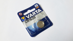 Knopfzelle CR1620, Lithium, Varta