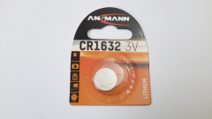 Knopfzelle CR1632, Lithium, Ansmann