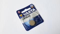 Knopfzelle CR1632, Lithium, Varta