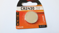 Knopfzelle CR2430, Lithium, Ansmann