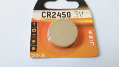 Knopfzelle CR2450, Lithium, Ansmann