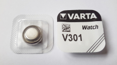 Knopfzelle V301/SR43, Silber-Oxid, Varta