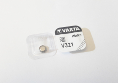 Knopfzelle V321/SR65, Silber-Oxid, Varta