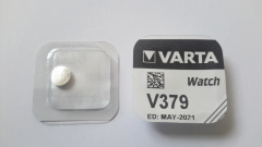 Knopfzelle V379/SR63, Silber-Oxid, Varta
