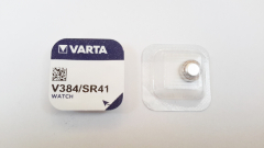 Knopfzelle V384/SR41, Silber-Oxid, Varta