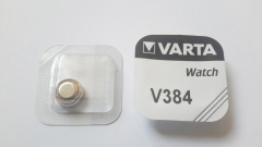Knopfzelle V384/SR41, Silber-Oxid, Varta
