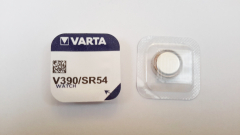 Knopfzelle V390/SR54, Silber-Oxid, Varta