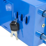 Einbruchschutz-Tresor COMPACT, blau