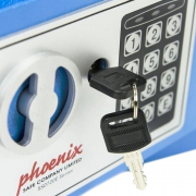 Einbruchschutz-Tresor COMPACT, blau