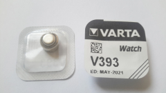 Knopfzelle V393,SR48, Silber-Oxid, Varta