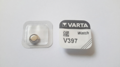 Knopfzelle V397/SR59, Silber-Oxid, Varta