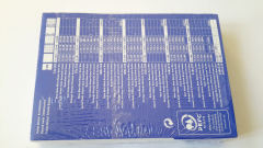 Karteikarten A6, 100 Stück blau blank