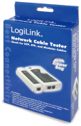 Kabeltester RJ11, RJ12, RJ45 mit Remote