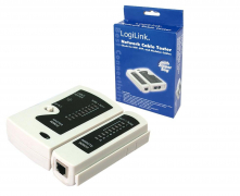 Kabeltester RJ11, RJ12, RJ45 mit Remote