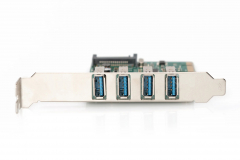 USB 3.0 PCI-Express Karte, 4 Port