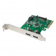USB 3.1 PCI-Express Karte, 2 Port